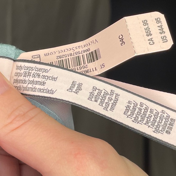 NWT Victoria's Secret Lace Bralette in Light Blue - Picture 7 of 11